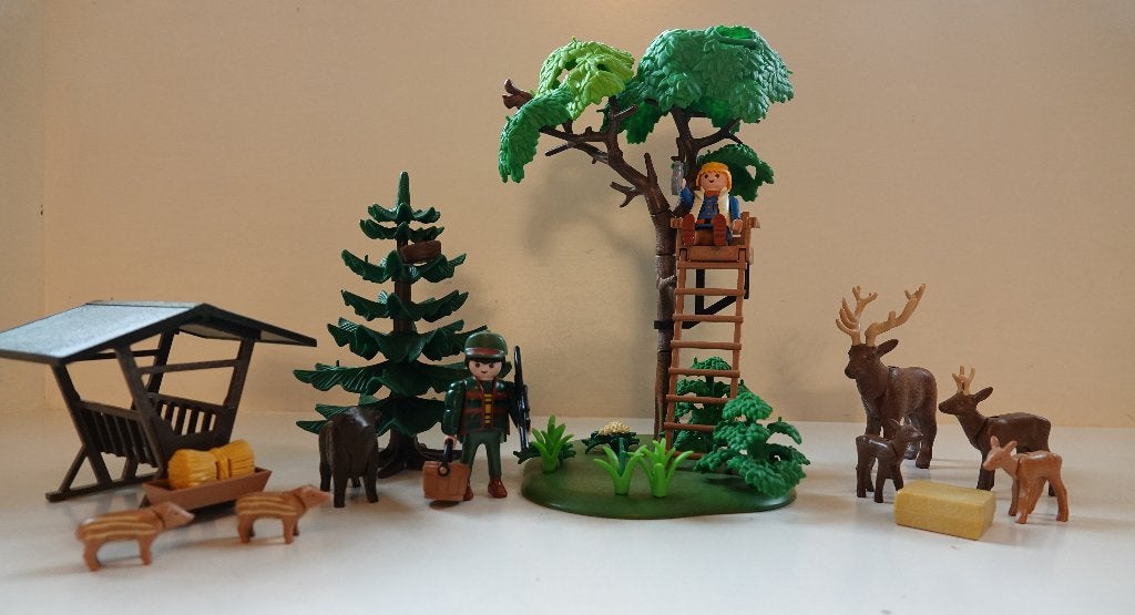 Playmobil Country 4208 – wildverzorgingsplaats/uitkijktoren, Wild life, Complete set, Overige typen, Ophalen of Verzenden
