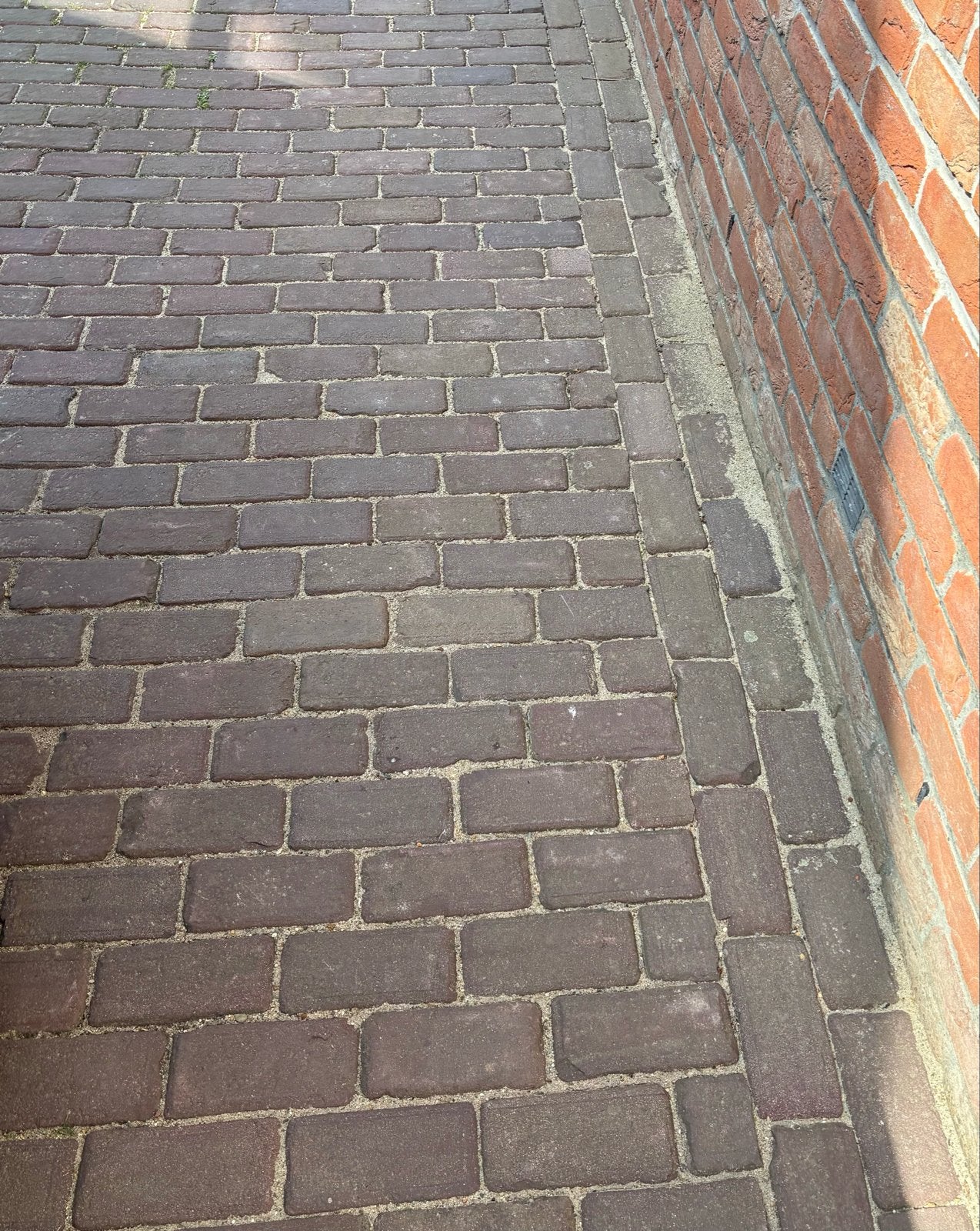 Gebruikte gebakken klinkerkeien ca. 12m2, Ophalen, Overige materialen, Gebruikt, Minder dan 20 cm
