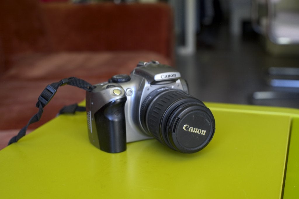 Canon 300D incl. kitlens, Gebruikt, Spiegelreflex, Canon, Ophalen of Verzenden