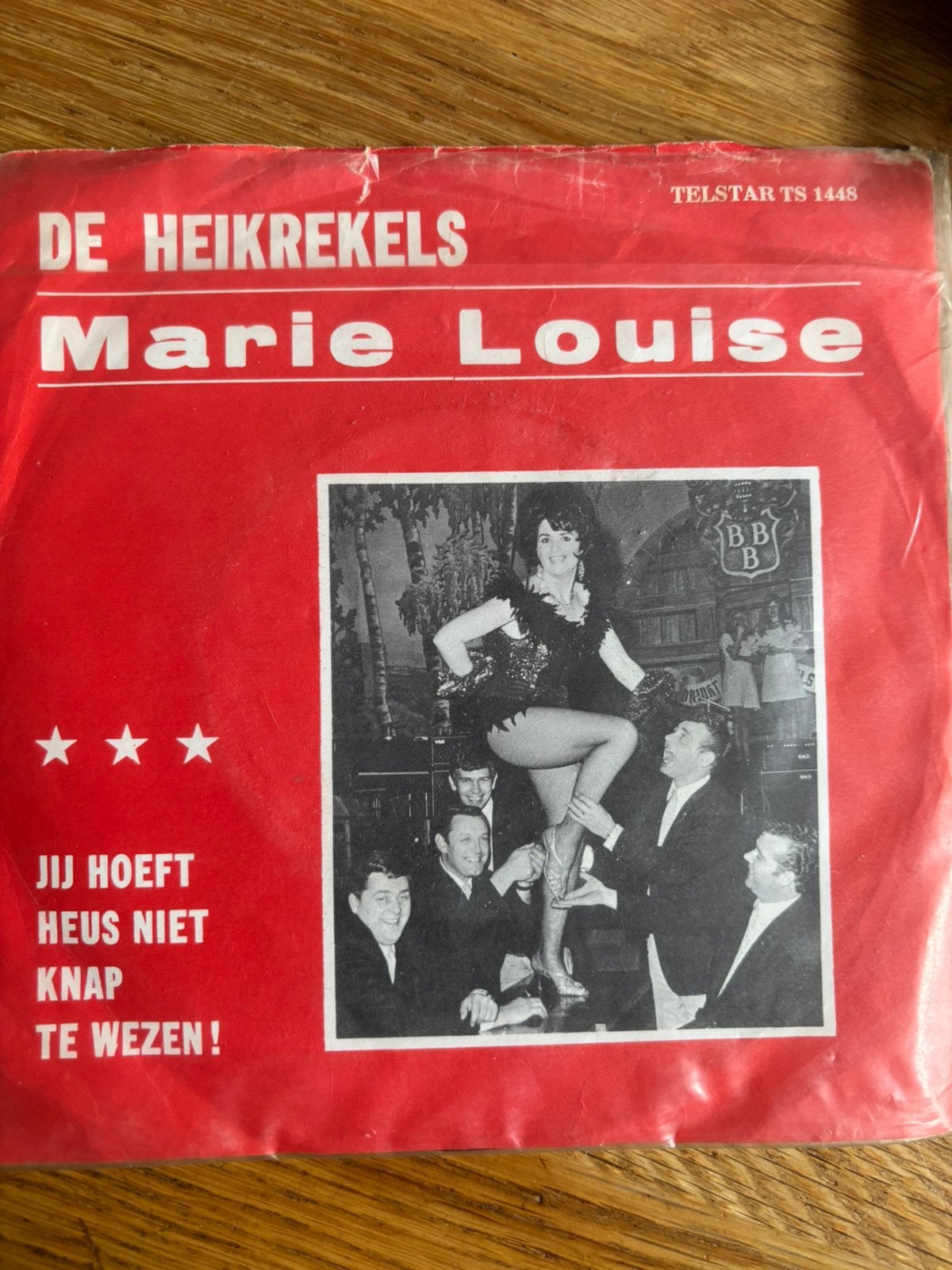 Heikrekels - Marie-Louise vinyl single, Cd's en Dvd's, Gebruikt, 7 inch, Ophalen of Verzenden, Levenslied of Smartlap