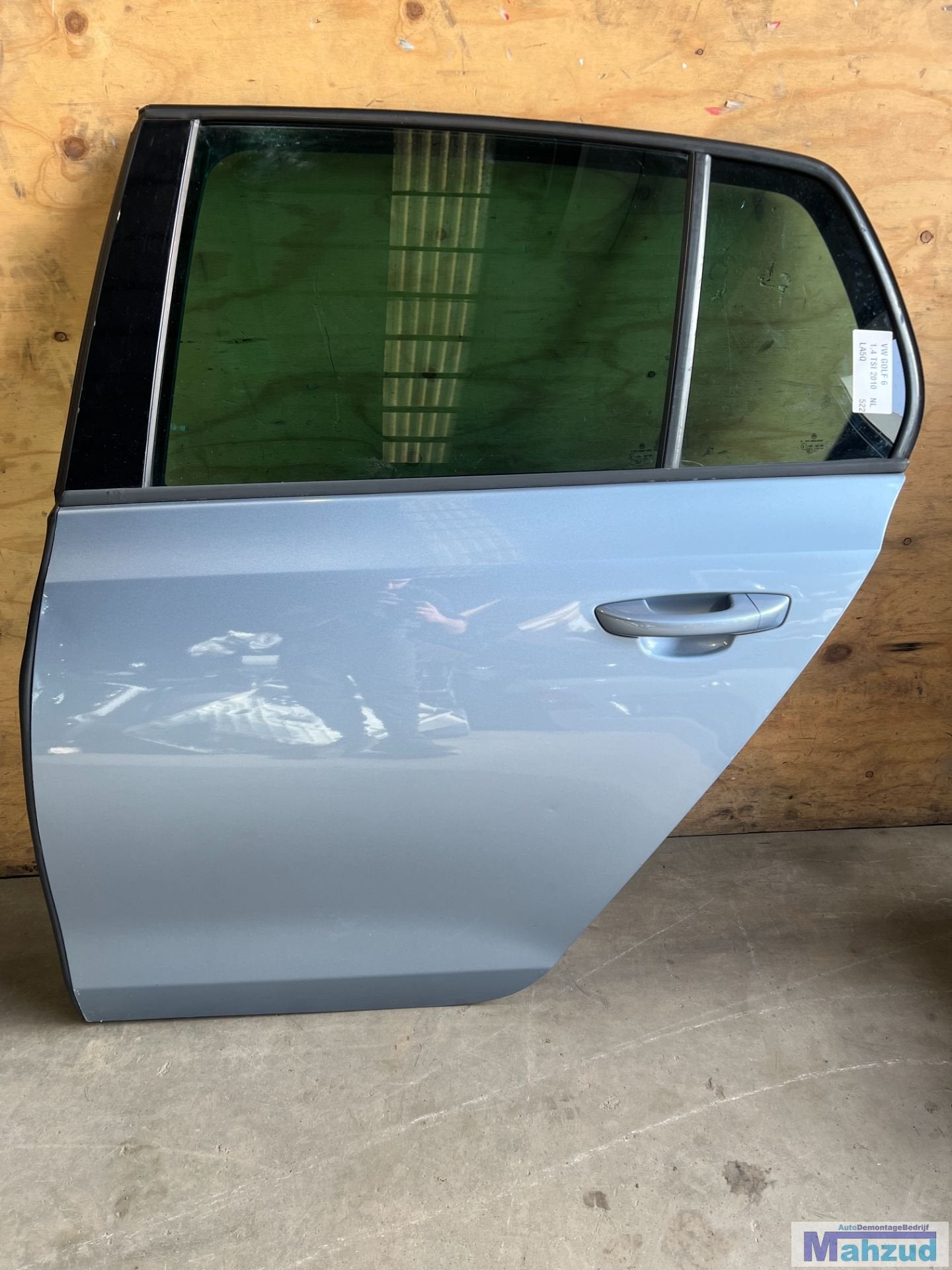 VW GOLF 6 licht Blauw LA5Q links achter deur portier 2009-20, Gebruikt, Volkswagen AG, Berliner Ring 2
38440  Wolfsburg, DE, Volkswagen