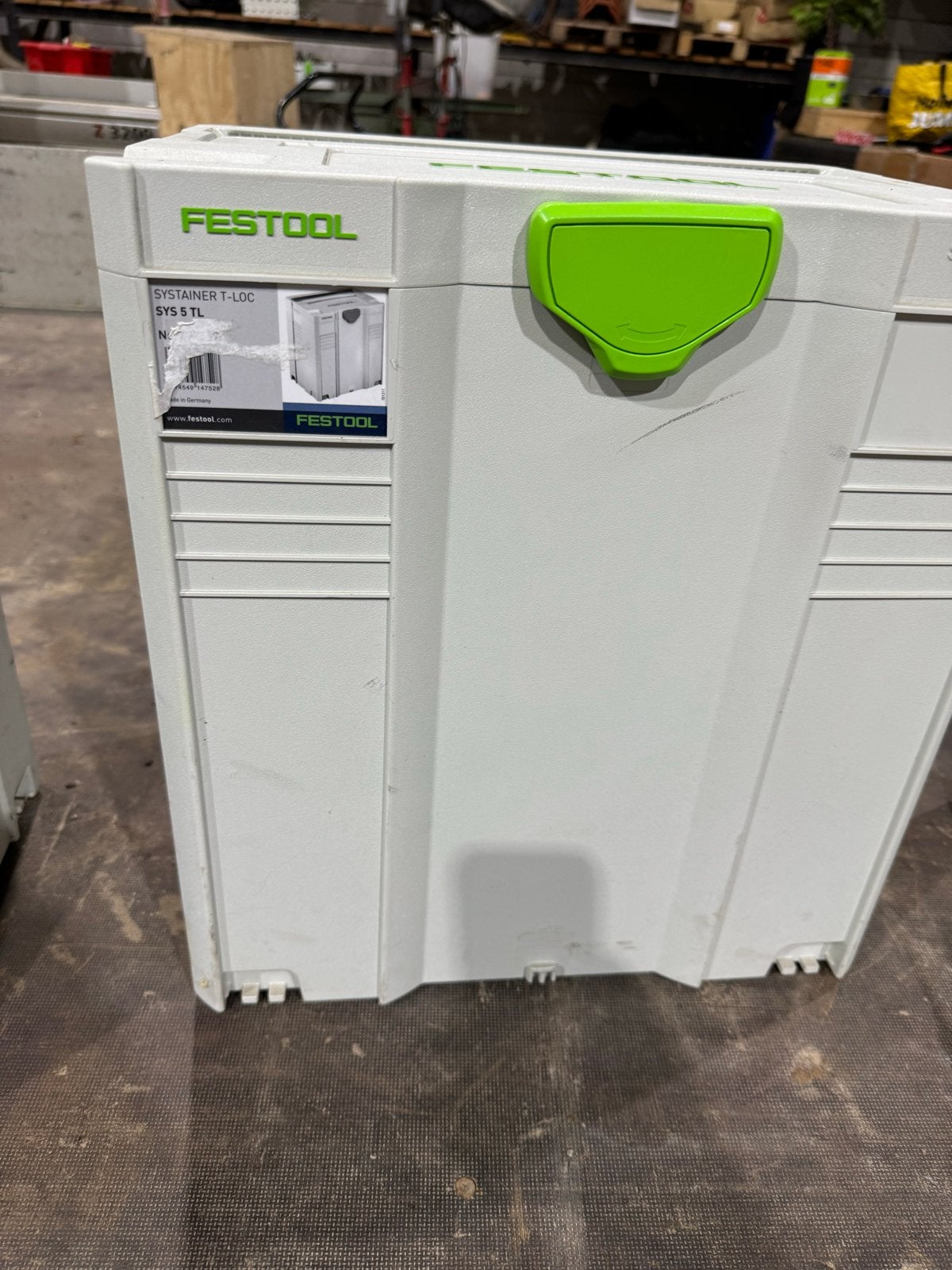 Festool Systainer T-LOC SYS 5.1 - met kitpatronen inlay, Doe-het-zelf en Verbouw, Gereedschapskisten, Ophalen, Gevuld, Nieuw