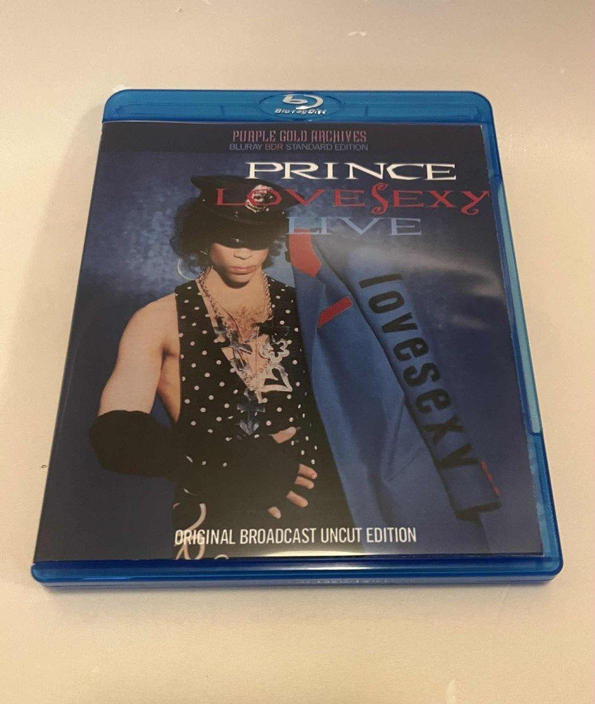 Prince-LOVESEXY 1988 Uncut (BLU-RAY) Edition+Bonus Material, Import, Live-album, Nieuw in verpakking, Verzenden