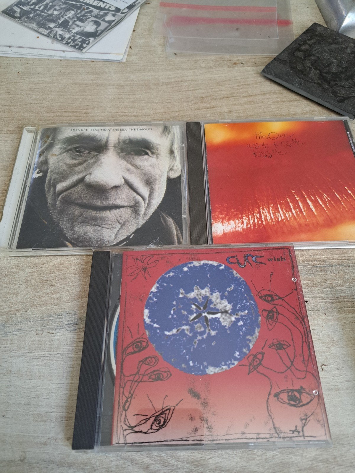 3 cd's The Cure, Ophalen, Zo goed als nieuw