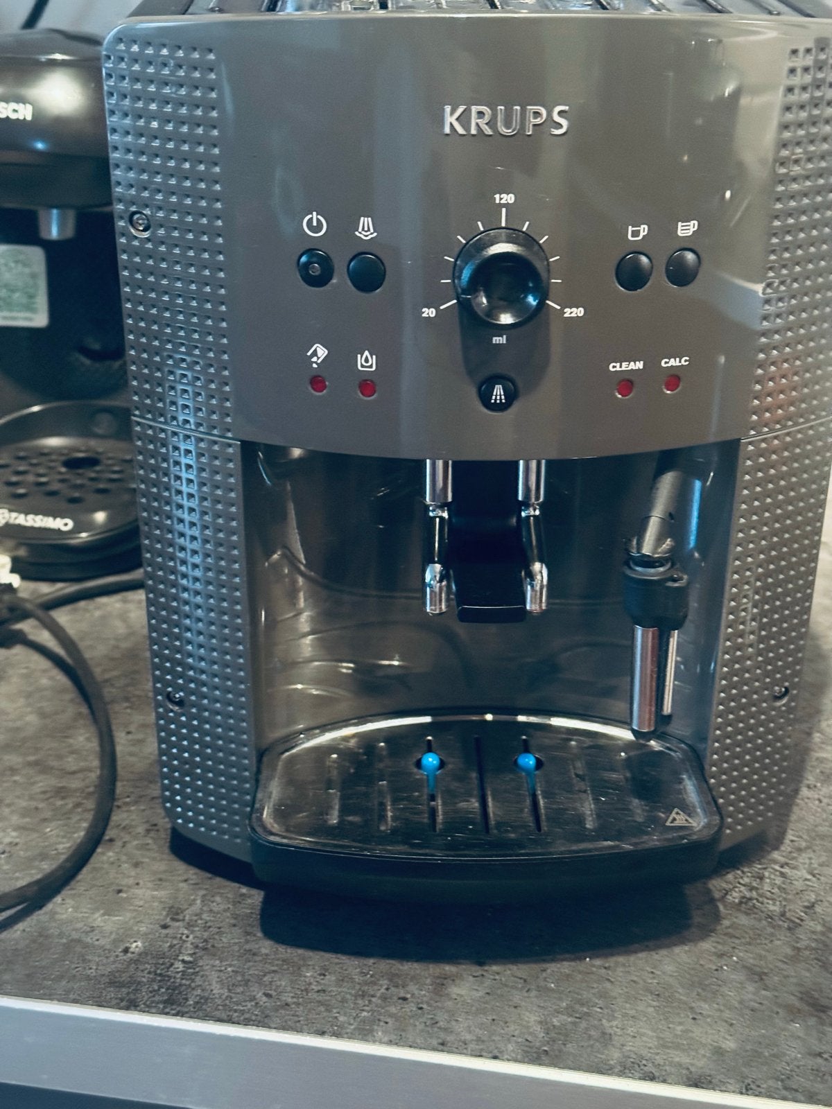 Krups Koffiemachine Espresso EA81 - Goede Staat, Witgoed en Apparatuur, Koffiezetapparaten, Ophalen of Verzenden, Gebruikt, Espresso apparaat