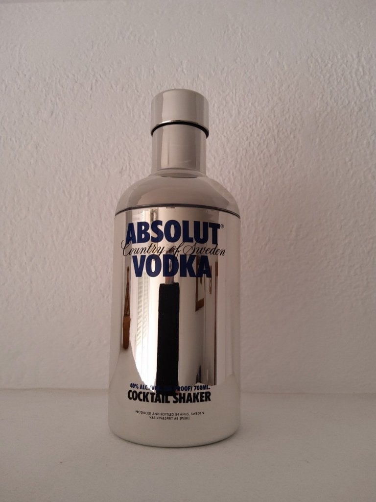 Absolut Vodka cocktail shaker, Ophalen of Verzenden, Gebruikt, Overige typen