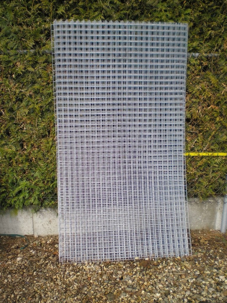 betonmat ijzer,tuingaas,50x50x3 : verzinkt 2.20 x 1.20m, Tuin en Terras, Gaas en Draad, Ophalen, Zo goed als nieuw, Minder dan 10 meter