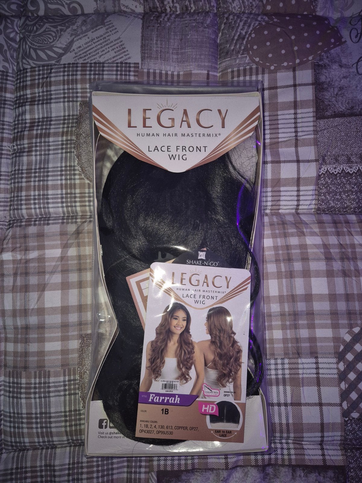 Legacy Human hair wig, Sieraden, Tassen en Uiterlijk, Uiterlijk | Haarverzorging, Ophalen of Verzenden, Nieuw, Pruik of Haarverlenging