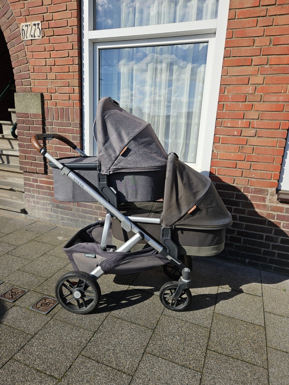 UPPAbaby Vista V2 Duowagen tweeling met alle accessoires, Kinderen en Baby's, Kinderwagens en Combinaties, Gebruikt, Ophalen, Overige merken