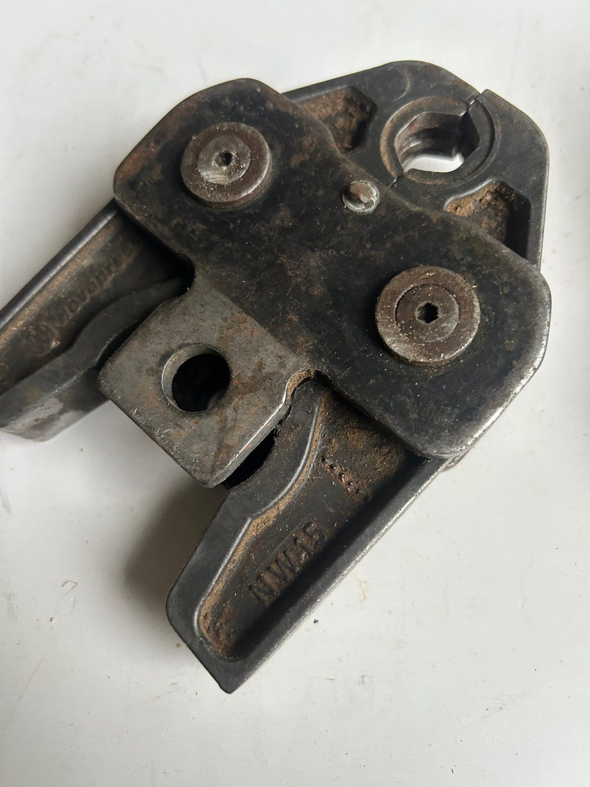 Uponor persbekken, Ophalen of Verzenden, Gebruikt