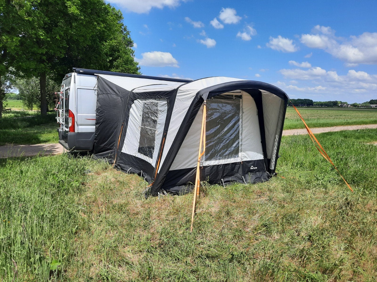 Dorema opblaasbare campertent discovery air, Caravans en Kamperen, Ophalen of Verzenden, Zo goed als nieuw
