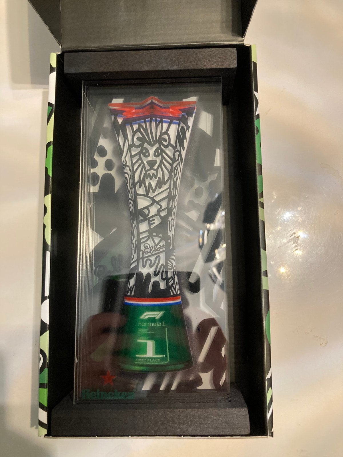 Max Verstappen replica troffee zandvoort 2022 25x12x5, Ophalen of Verzenden, Nieuw, Formule 1