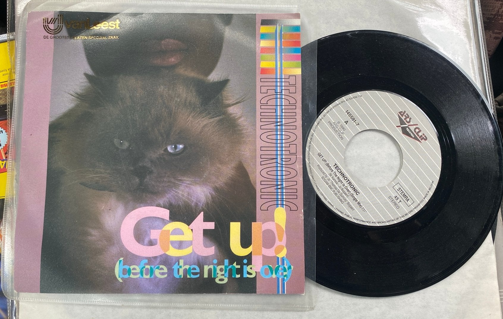 Get Up ! Technotronic, Ophalen of Verzenden, Zo goed als nieuw, Pop