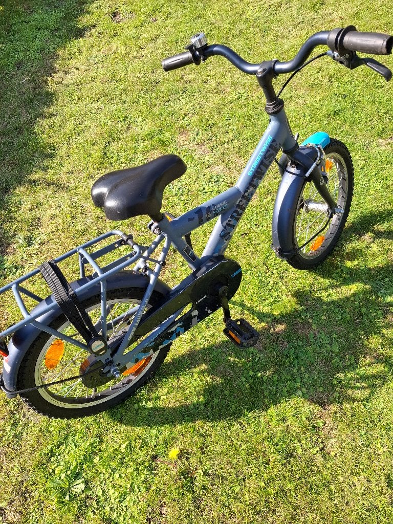 Jongensfiets 16 inc, Ophalen, Terugtraprem, Gebruikt, Handrem