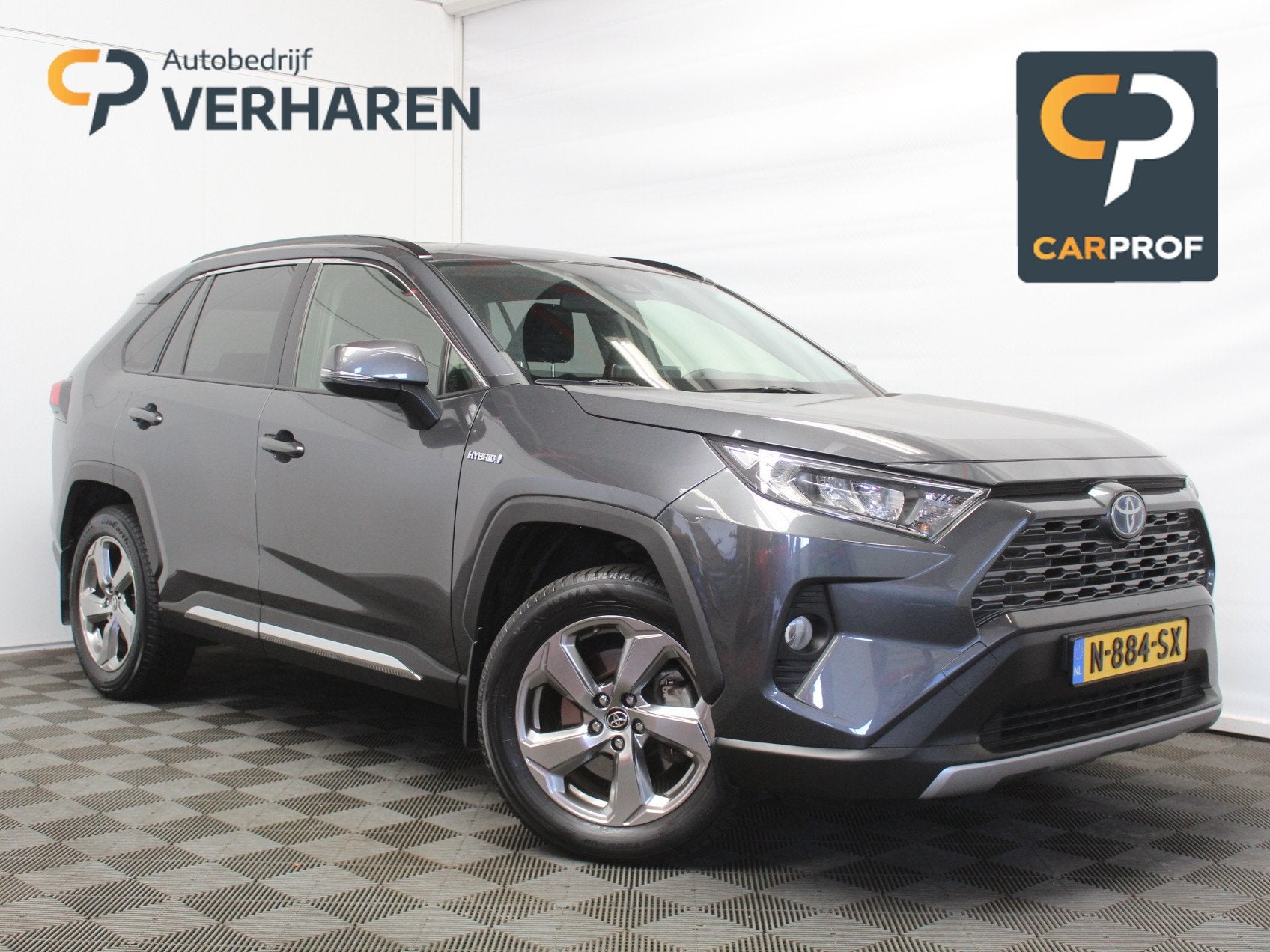 Toyota RAV4 2.5 Hybrid Dynamic CLIMATE | ADAPCRUISE | NAVI |, Stof, Gebruikt, 4 cilinders, Bedrijf
