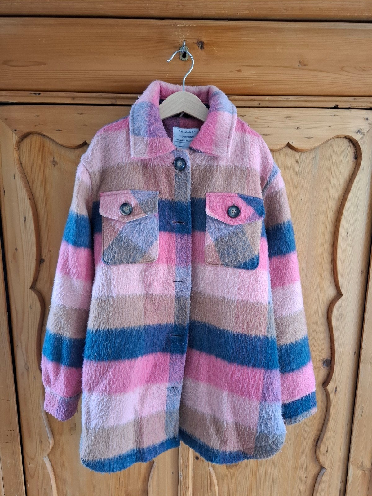 Primark geruite shacket, maat 152 (11-12 jaar), Kinderen en Baby's, Ophalen of Verzenden