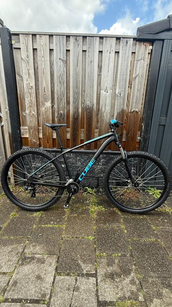 Cube mountainbike, Fietsen en Brommers, Fietsen | Crossfietsen en BMX, 24 inch of meer, V-brakes, Aluminium, Ophalen of Verzenden