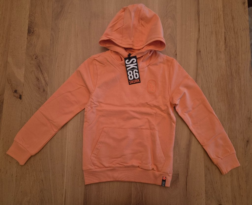 Nieuw! Skurk hoodie, trui, faded orange, maat 122/128, Skurk, Trui of Vest, Nieuw, Ophalen of Verzenden