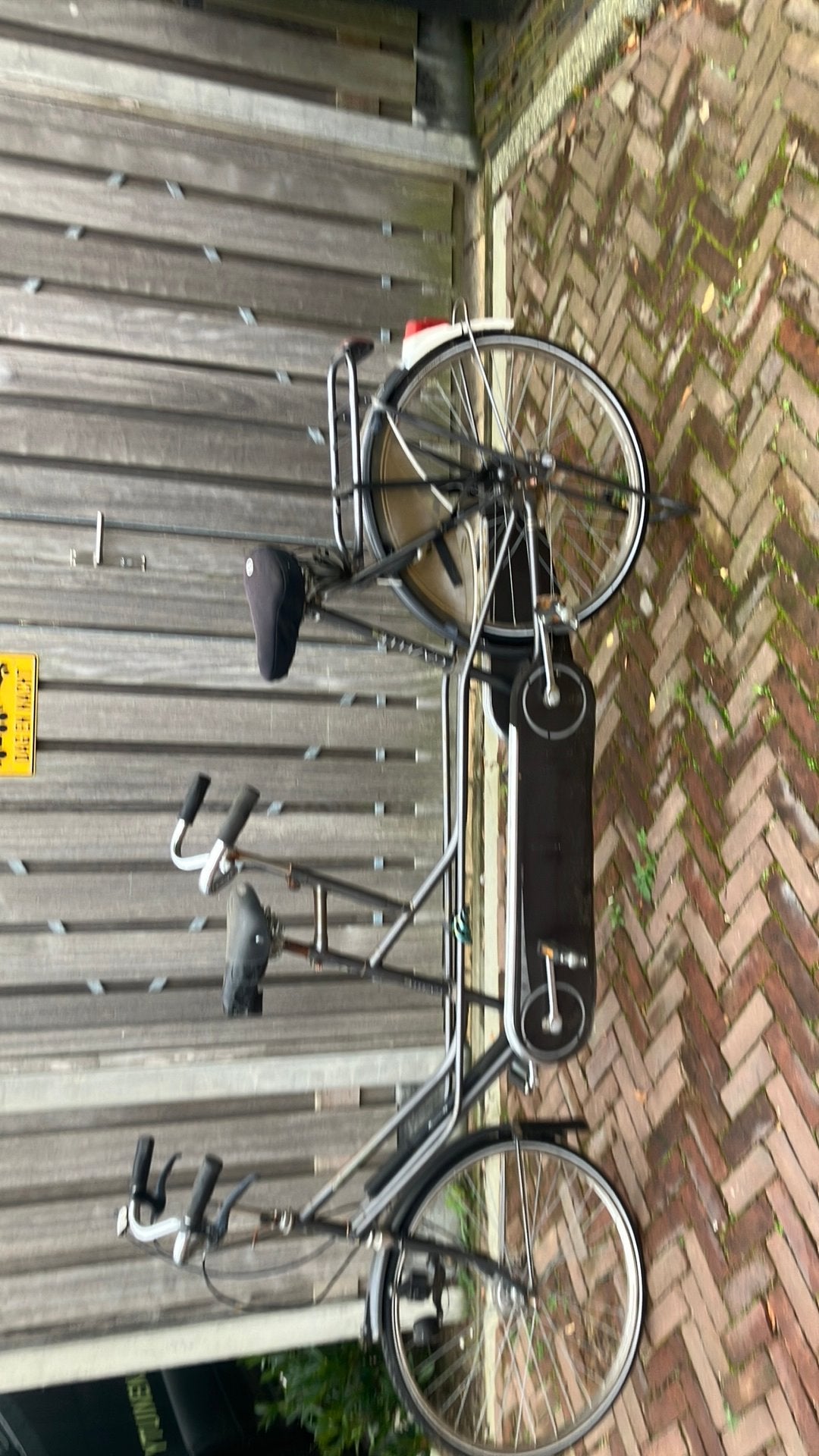 Tandem fiets Gazelle, Ophalen, 20 inch of meer, Gebruikt, Gazelle