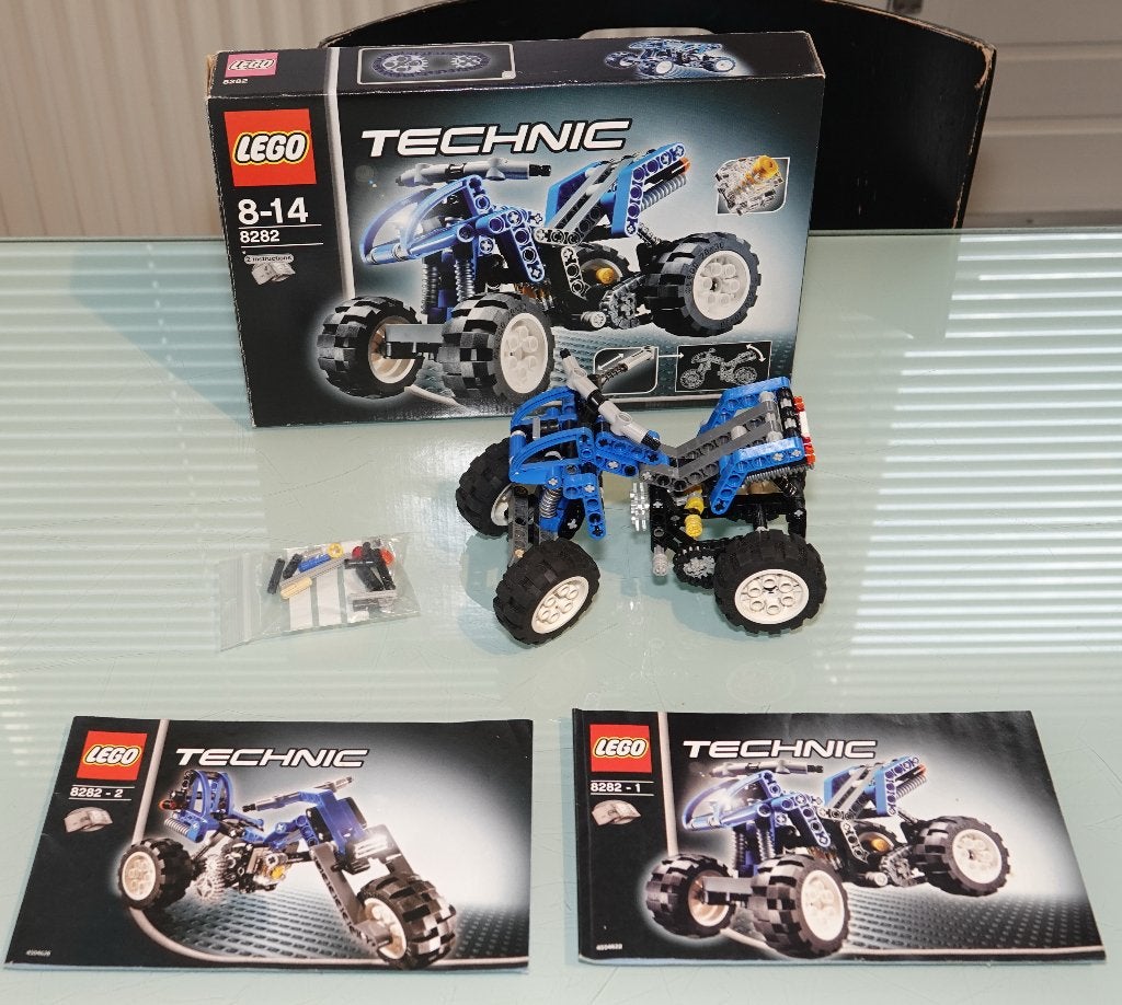 Lego Technic 8282 Quad Bike 2 in 1, Lego, Ophalen of Verzenden, Zo goed als nieuw, Technic