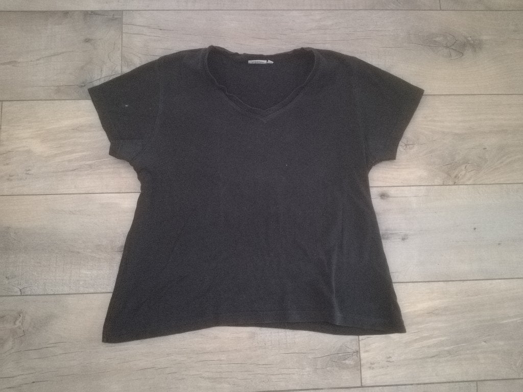 Pescara zwart T-Shirt met V-hals maat XL, Zwart, Pescara, Gedragen, Shirt of Top