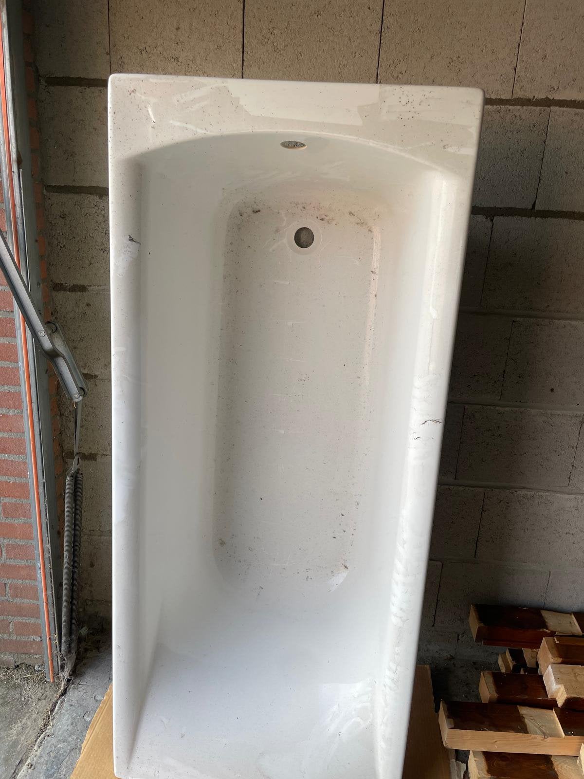 NIEUW ligbad 16070cm, Pergamon, Compact & waterbesparend!, Huis en Inrichting, Ophalen, Nieuw