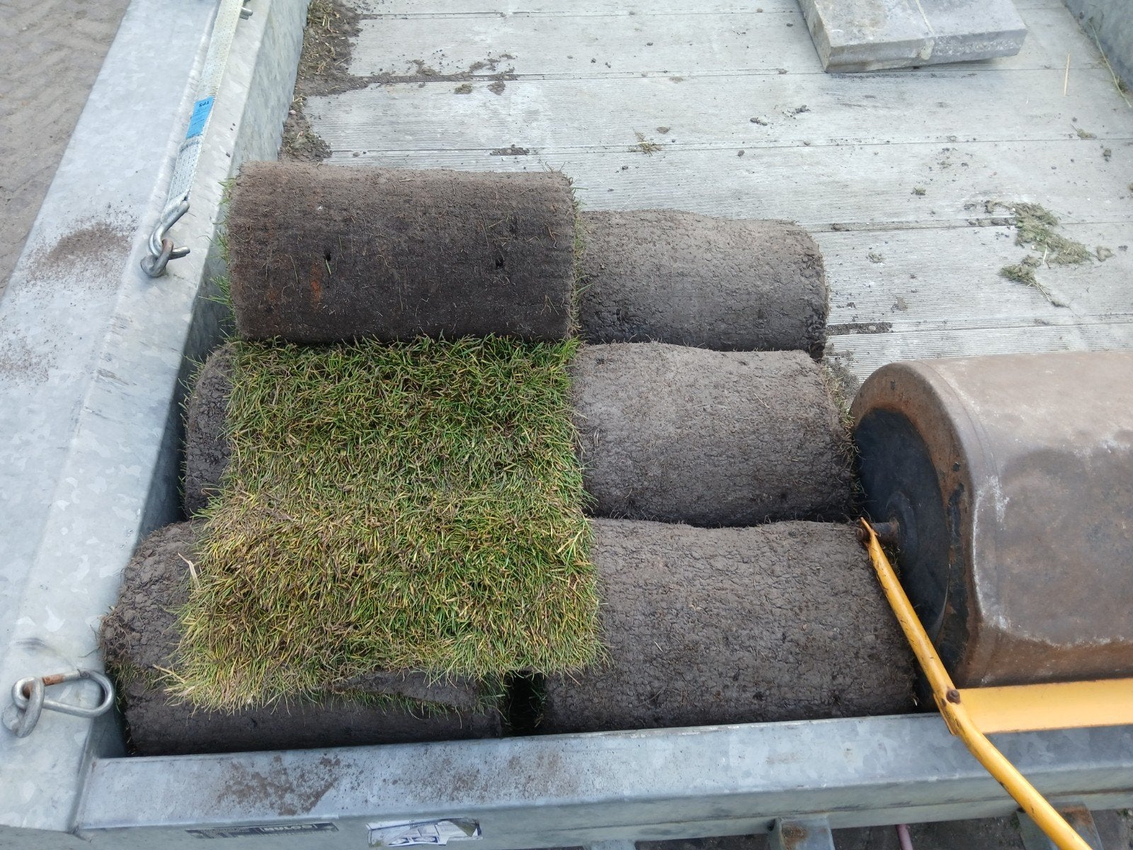 7 Verse graszoden, Ophalen, Nieuw, Minder dan 10 m², Gras