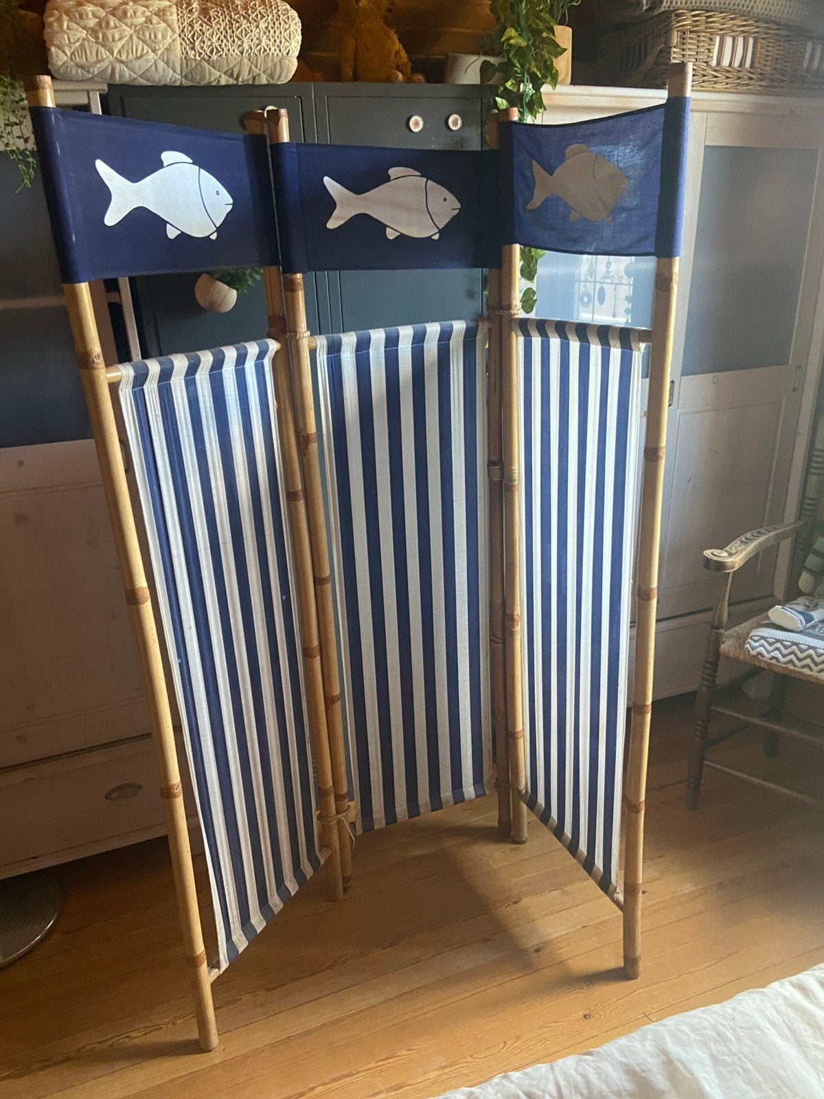 Kamerscherm, Huis en Inrichting, Woonaccessoires | Kamerschermen, Ophalen, Zo goed als nieuw