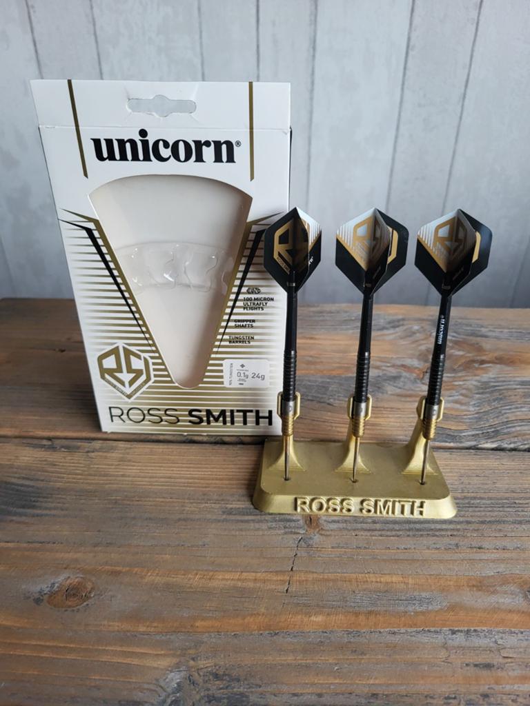 Unicorn Ross Smith Darts - 24g, Sport en Fitness, Darts, Ophalen of Verzenden, Nieuw, Pijlen