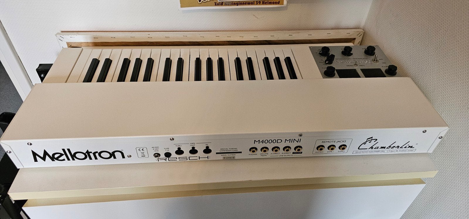 Mellotron M4000D mini, Ophalen, Zo goed als nieuw, 2 klavieren, Orgel