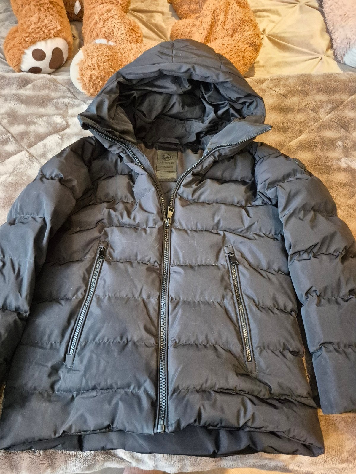 Airforce winterjas maat 12, Ophalen of Verzenden, Gebruikt, Jongen, Jas