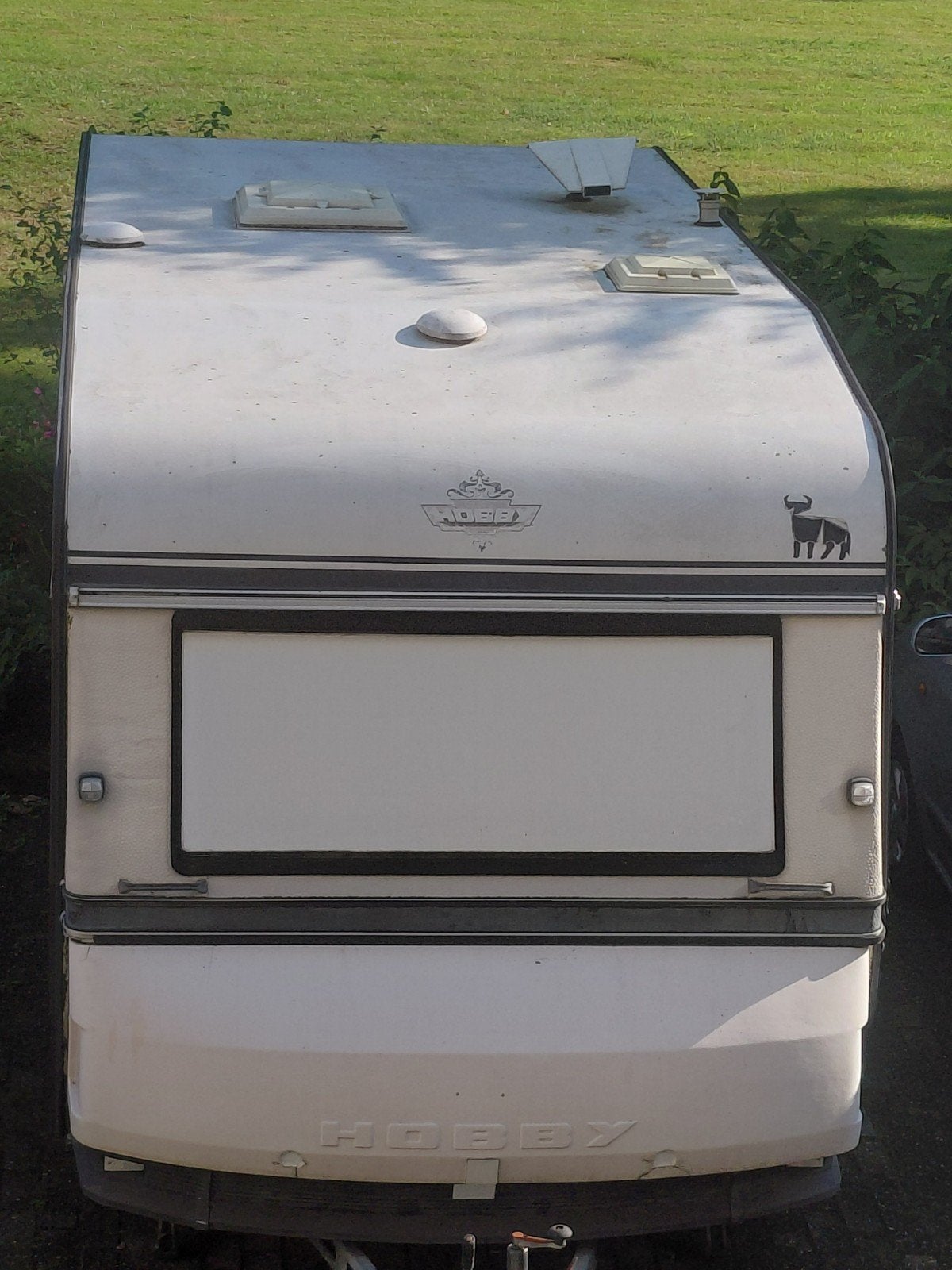 4 persoons Hobby Prestige 460 met eigen kenteken en voortent, Hobby, Treinzit, 750 - 1000 kg, Particulier