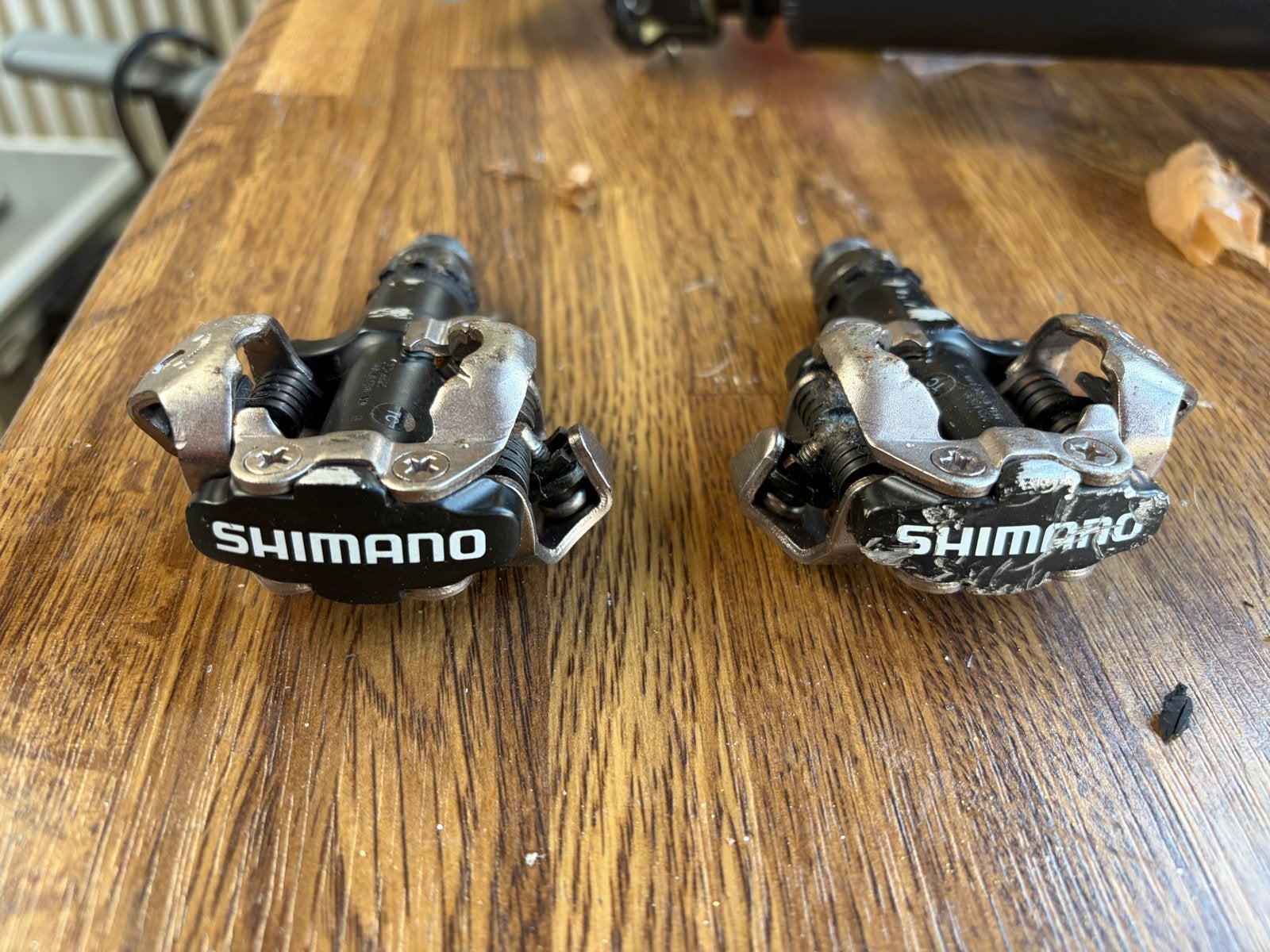 Shimano SPD pedalen voor MTB - Gebruikt, goede staat, Ophalen, Gebruikt, Mountainbike, Crankstel of Pedalen