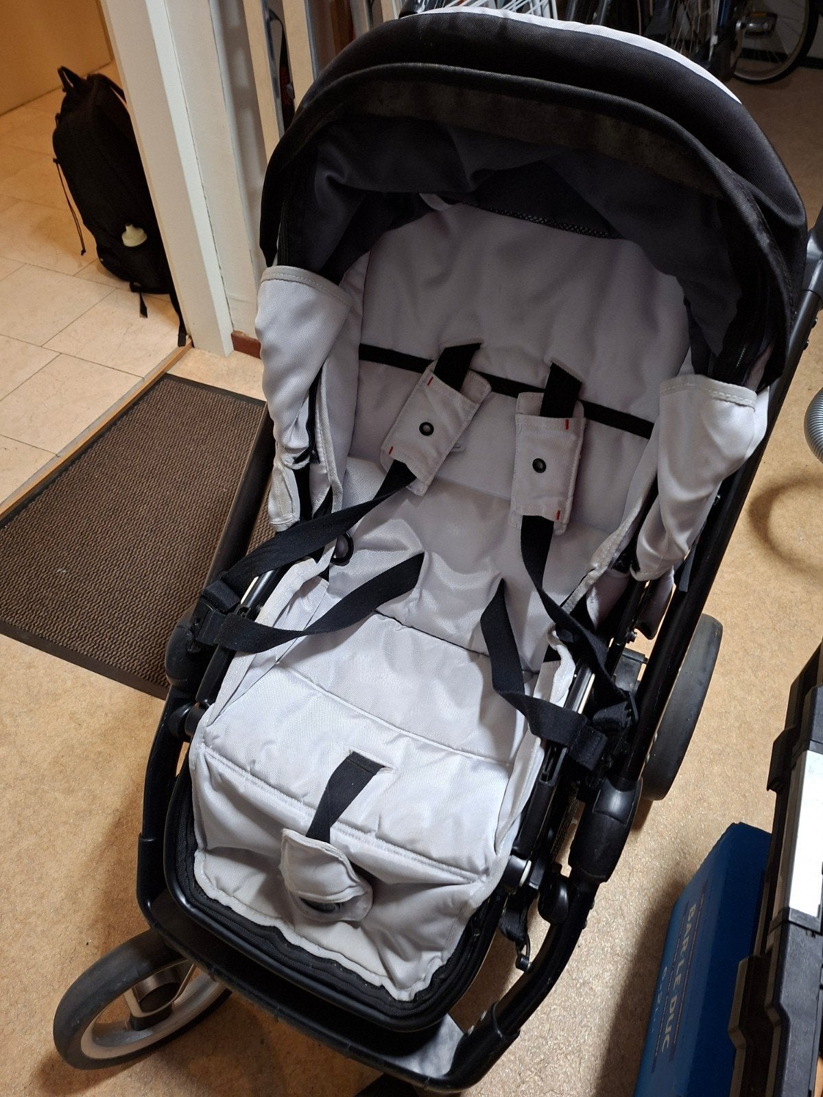 Mutsy Evo wandel/kinderwagen zeer compleet, Kinderen en Baby's, Ophalen, Gebruikt, Luchtbanden, Combiwagen