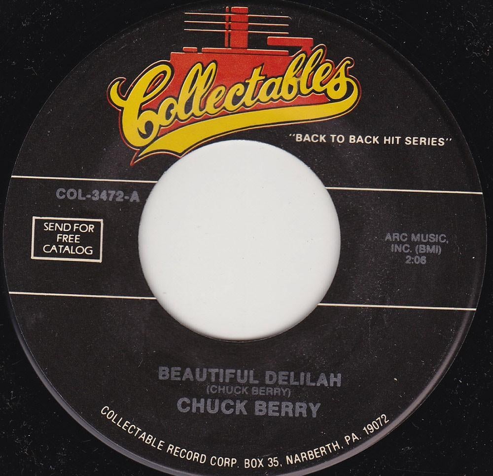 Chuck Berry Beautiful Delilah 7", 7 inch, Single, Ophalen of Verzenden, Pop