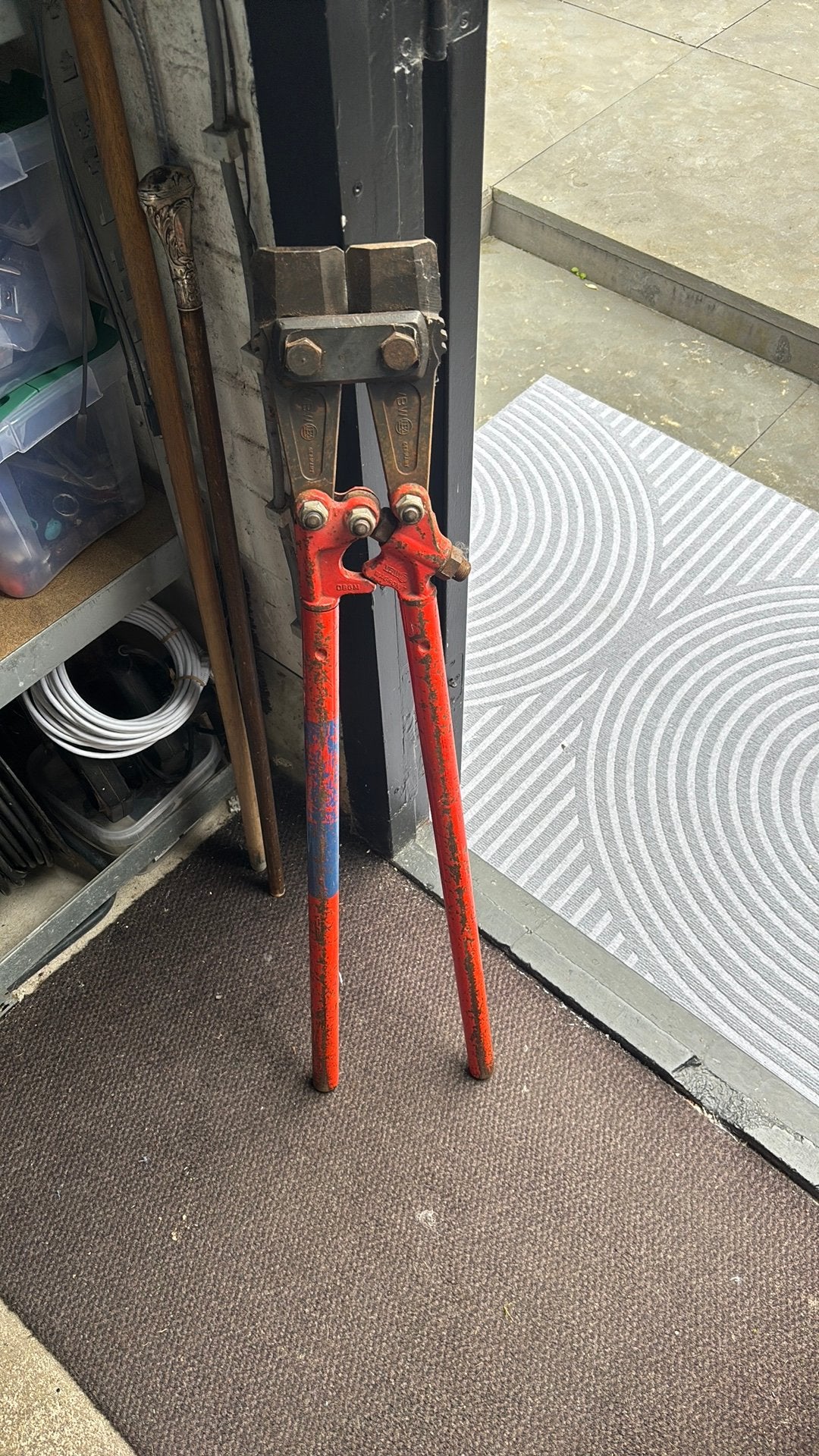 Betonschaar 90 cm, Ophalen of Verzenden, Gebruikt