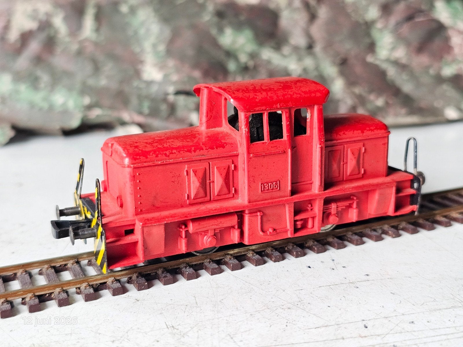 Fleischmann rangeerlocomotief HO, inclusief goede koppel., Gebruikt, Fleischmann, Ophalen of Verzenden, Analoog
