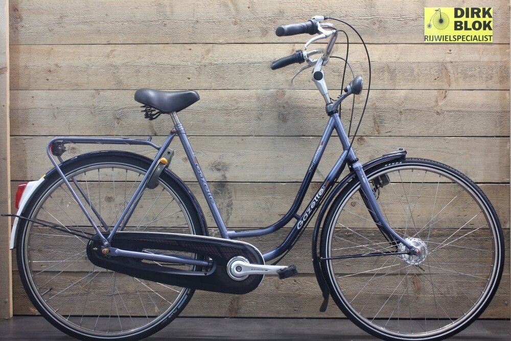 Gazelle Impala damesfiets 57cm 4v blauw/grijs+3 mnd garantie, Niet ingevuld, Gebruikt, Niet ingevuld, Niet ingevuld