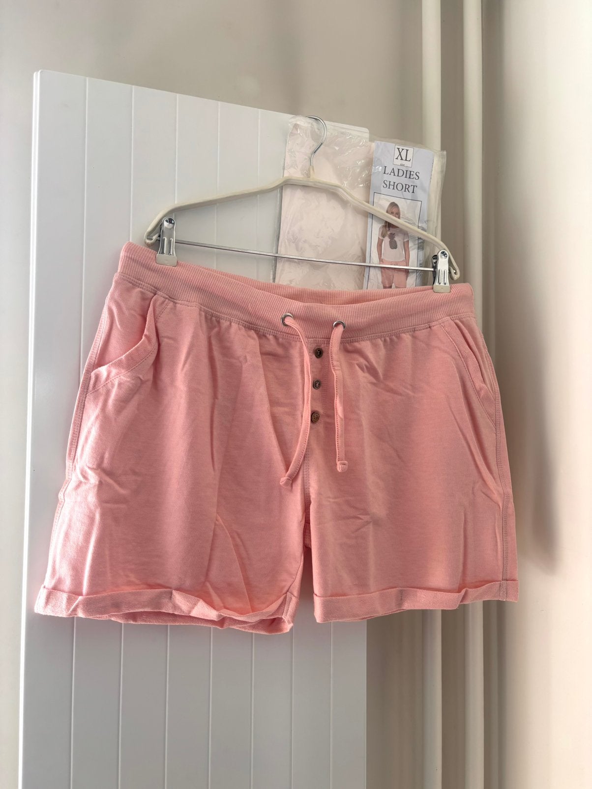Roze dames short maat XL – korte broek zomer NIEUW, Kort, Maat 46/48 (XL) of groter, Nieuw, Ophalen of Verzenden