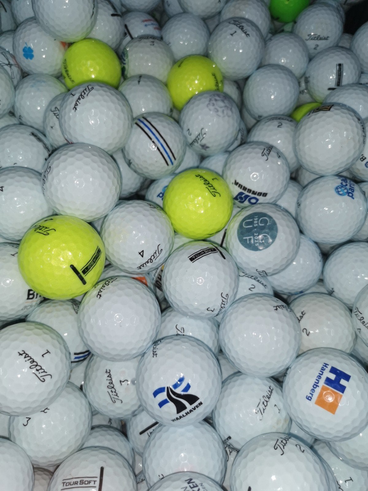 Titleist tour soft golfballen 50 stuks AAAA kwaliteit, Ophalen of Verzenden, Bal(len)