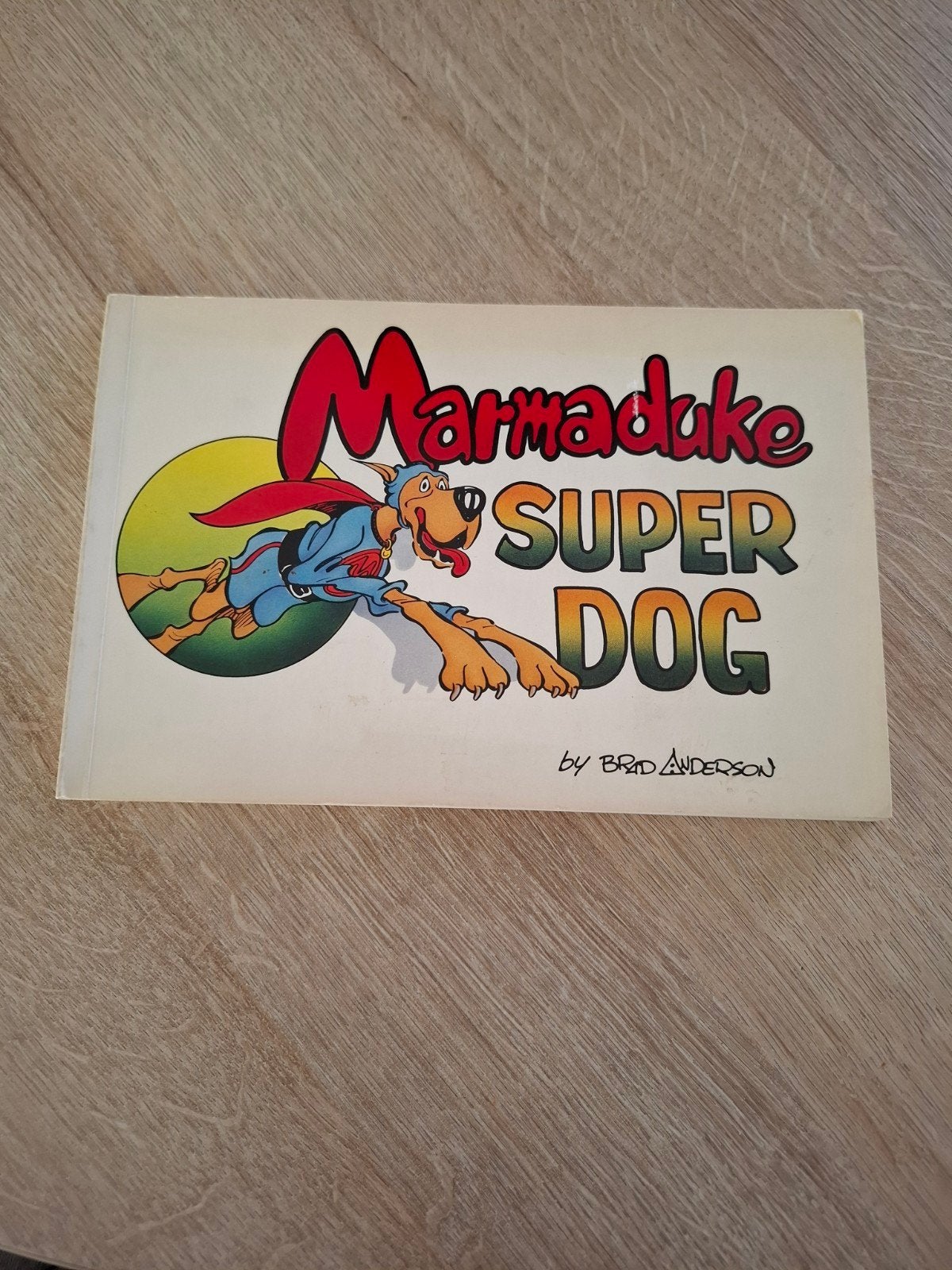 Marmaduke Super Dog stripboek - Brad Anderson, Gelezen, Brad Anderson, Eén stripboek, Ophalen of Verzenden