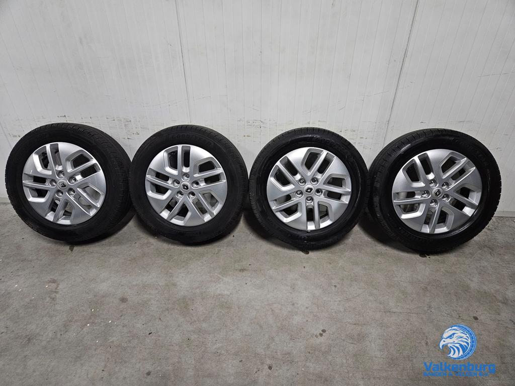 7mm! Originele Opel Vivaro 17 inch velgen 5x114,3 zomerbande, -, -, Banden en Velgen, 17 inch