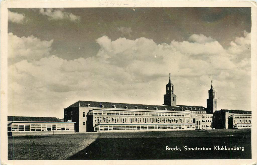 381-346-015 Breda Sanatorium Klokkenberg, Verzenden, Voor 1920, Noord-Brabant