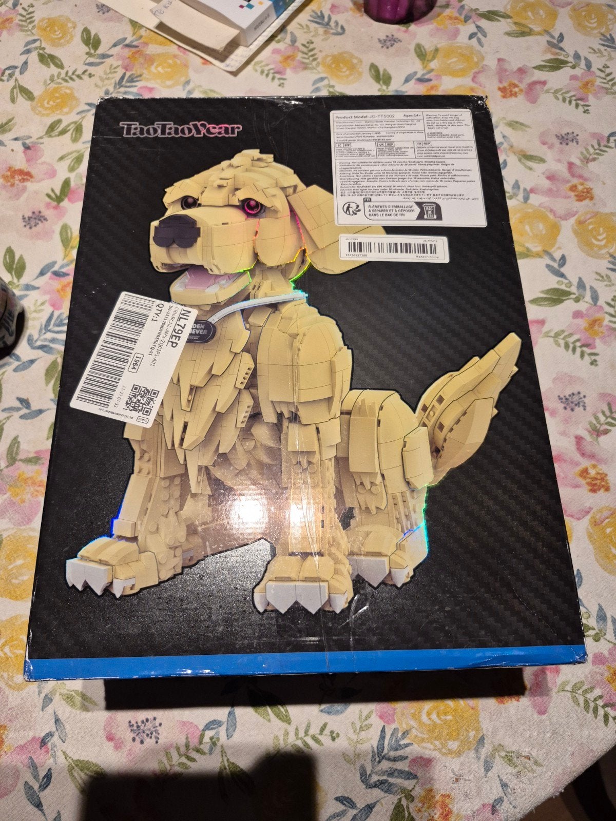 Bouwpakket Hond Golden Retriever - Nieuw in doos, Ophalen of Verzenden