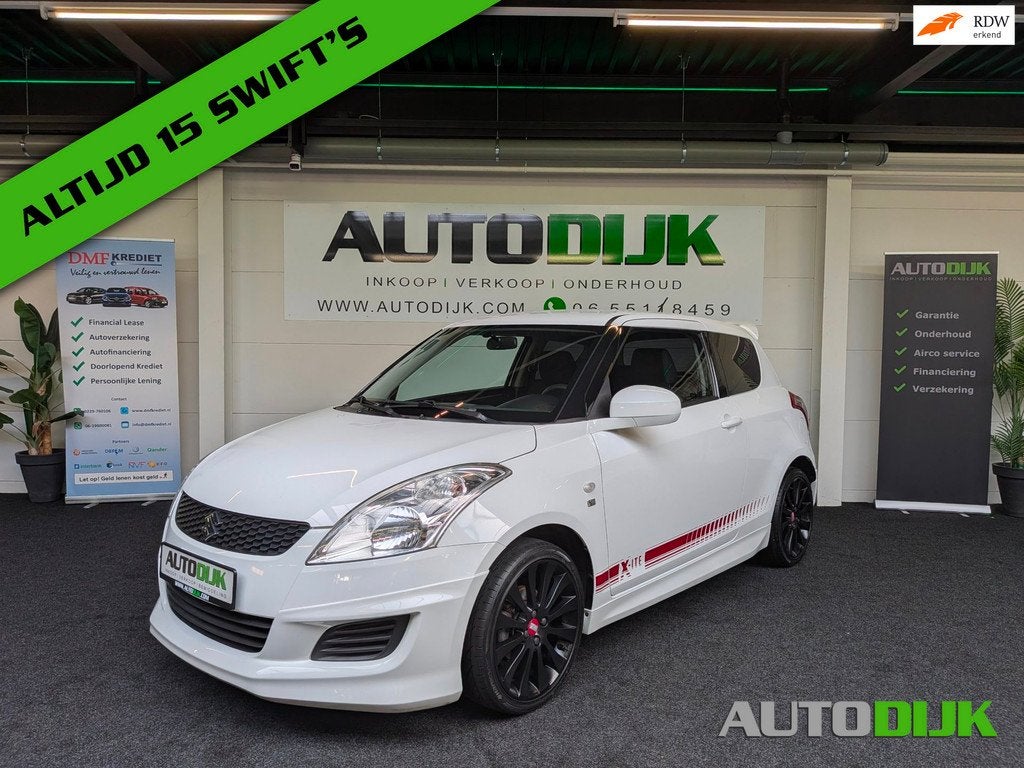 Suzuki SWIFT 1.2 X-ite Limited Edition|2 Stuks|*Carplay Navi, Voorwielaandrijving, Stof, 400 kg, Bedrijf