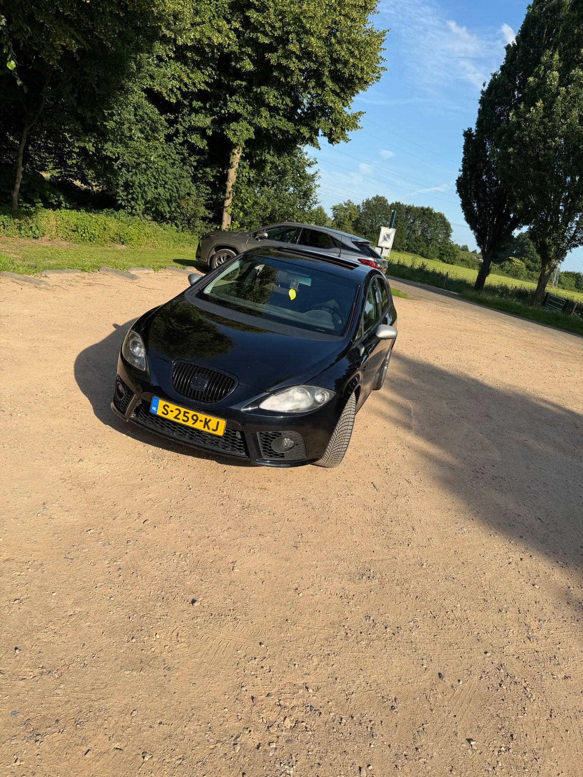 Seat Leon 2.0 Tfsi 16V 147KW FR DSG 2007 Zwart, Auto's, Seat, 4 cilinders, 1984 cc, Leon, Zwart