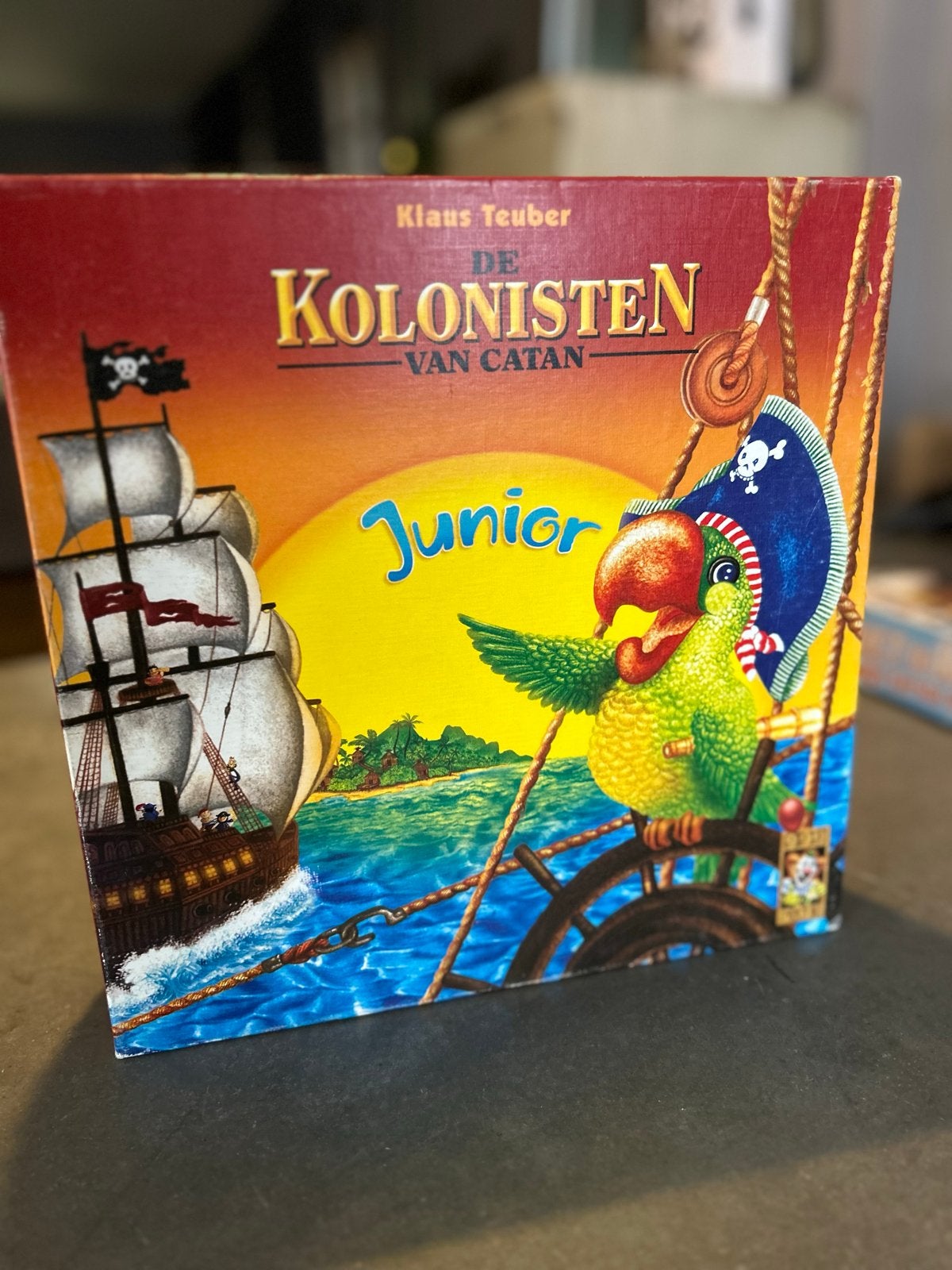 De Kolonisten van Catan Junior Bordspel, Drie of vier spelers, Ophalen of Verzenden, Gebruikt