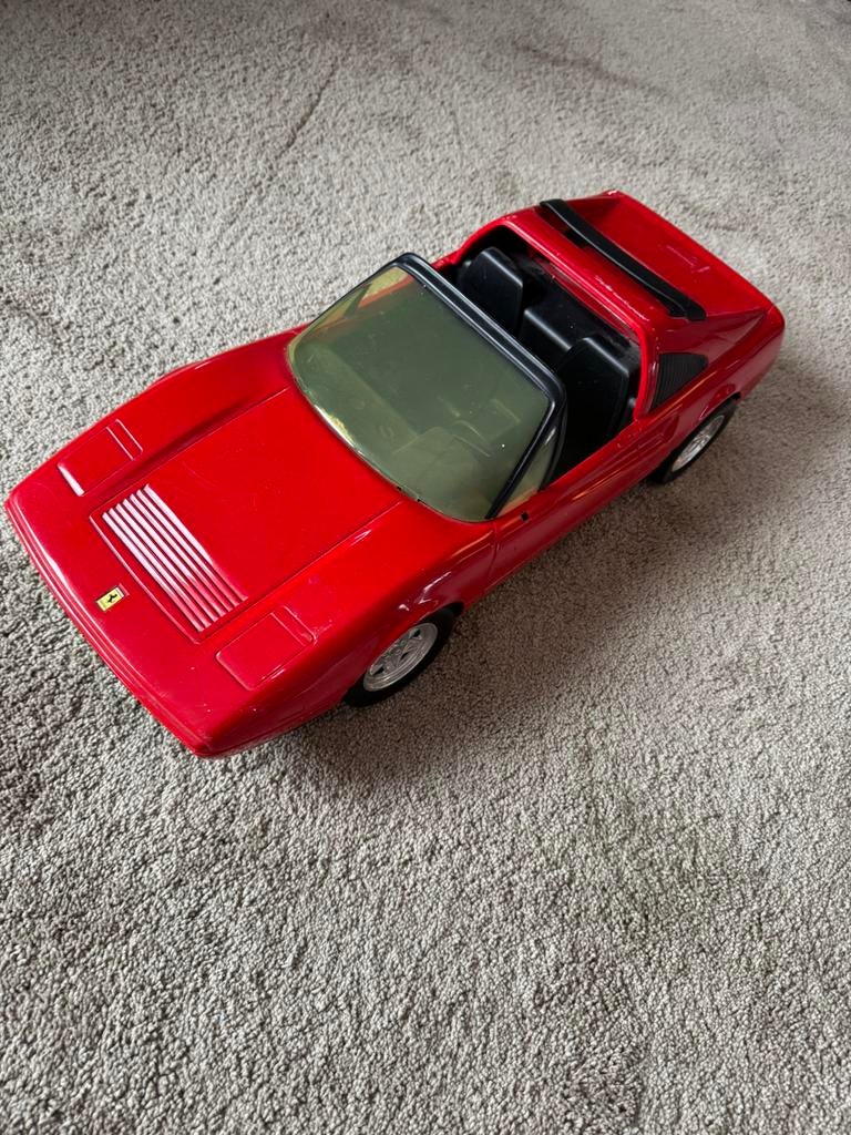 Barbie Ferarri groot model 58cm breed, Ophalen of Verzenden, Gebruikt, Auto