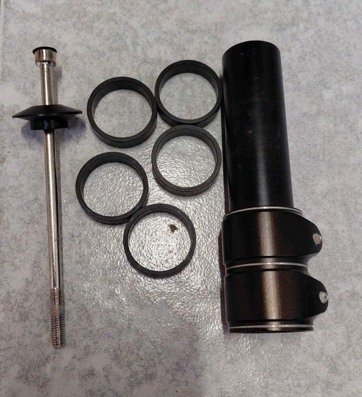 Stuurpen verlenger 130 mm, diameter 28,4 mm, Overige merken, Gebruikt, Stuur, Elektrische fiets