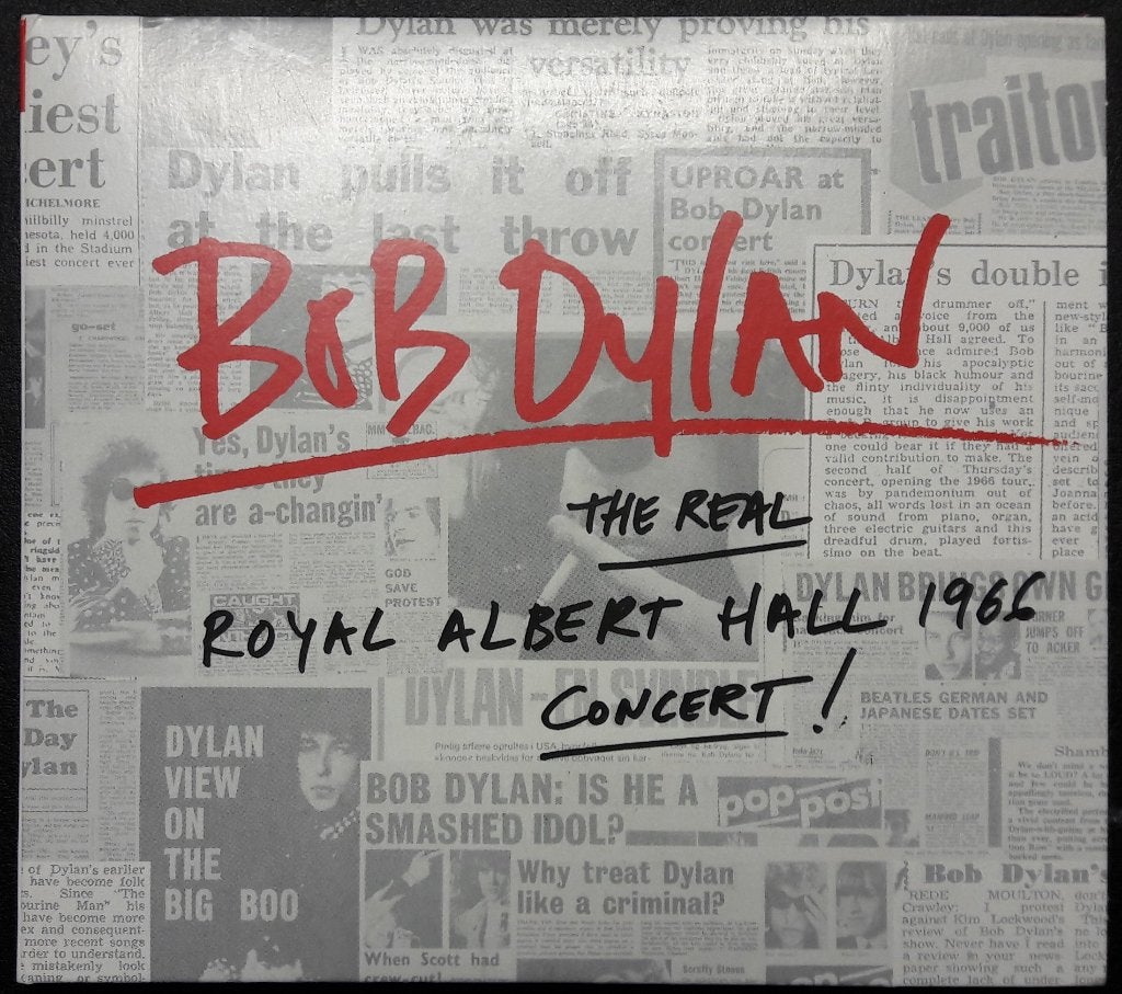 BOB DYLAN - The real Royal Albert Hall concert 1966 ( 2CD ), Digipak, Ophalen of Verzenden, Zo goed als nieuw, Live-album